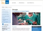El servicio de Cirugía estrena espacio web en el PSMAR